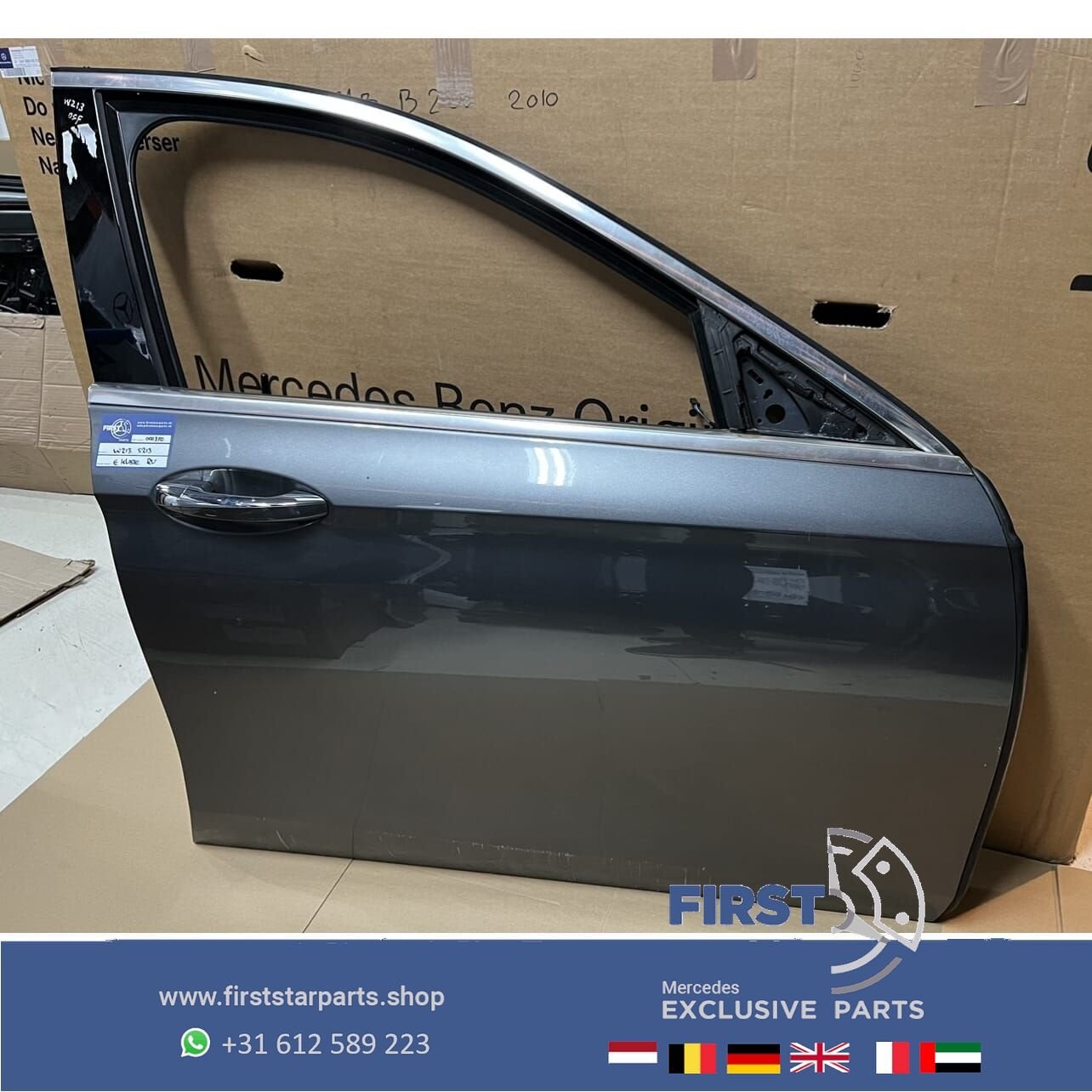 W213 deur portier compleet rechts voor Mercedes E Klasse 201, Gebruikt, -, Deur, Ophalen of Verzenden