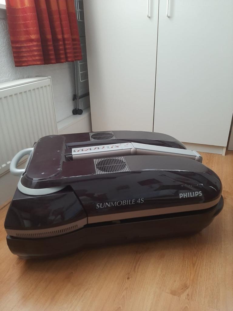 Philips sunmobile 4S, Witgoed en Apparatuur, Zonnebanken en Gezichtsbruiners, Ophalen, Zo goed als nieuw