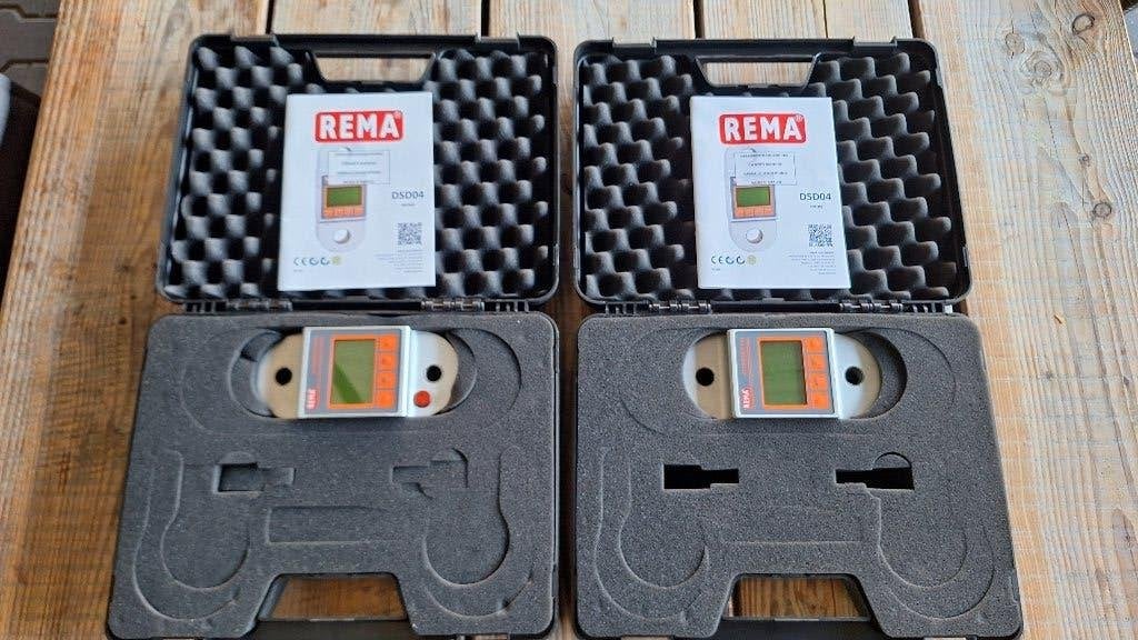 2x REMA DSD04 Dynamometer Trekkracht meetapparaat elektrisch, Ophalen of Verzenden, Zo goed als nieuw, /, /