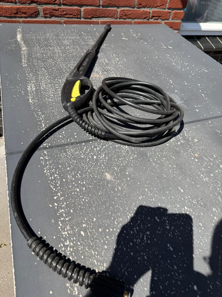 Karcher hogedrukreinger slang ., Tuin en Terras, Ophalen, Gebruikt, Elektrisch