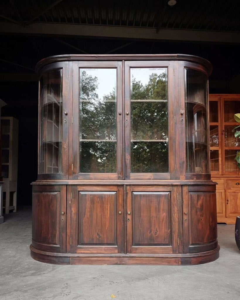 Antieke organische museumkast | Chique winkelvitrine #9295, Ophalen of Verzenden