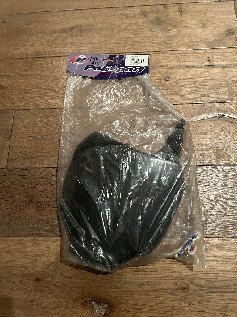 Nummerplaat zwart YZ 125/250 YZF 250/426/450, Motoren, Ophalen of Verzenden