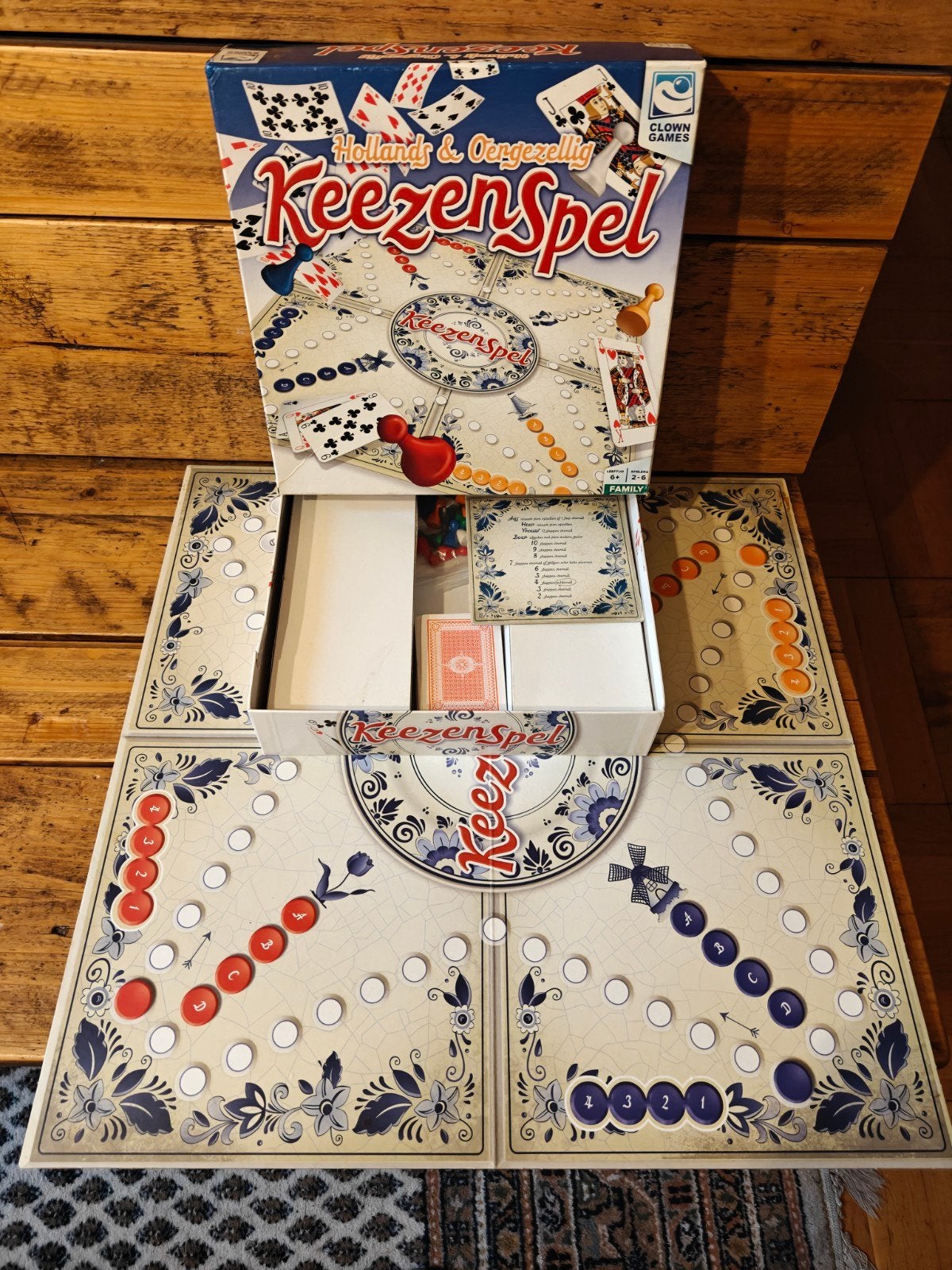 7 X Keezenspel., Hobby en Vrije tijd, Ophalen of Verzenden, Clown Games., Clown Games., King.