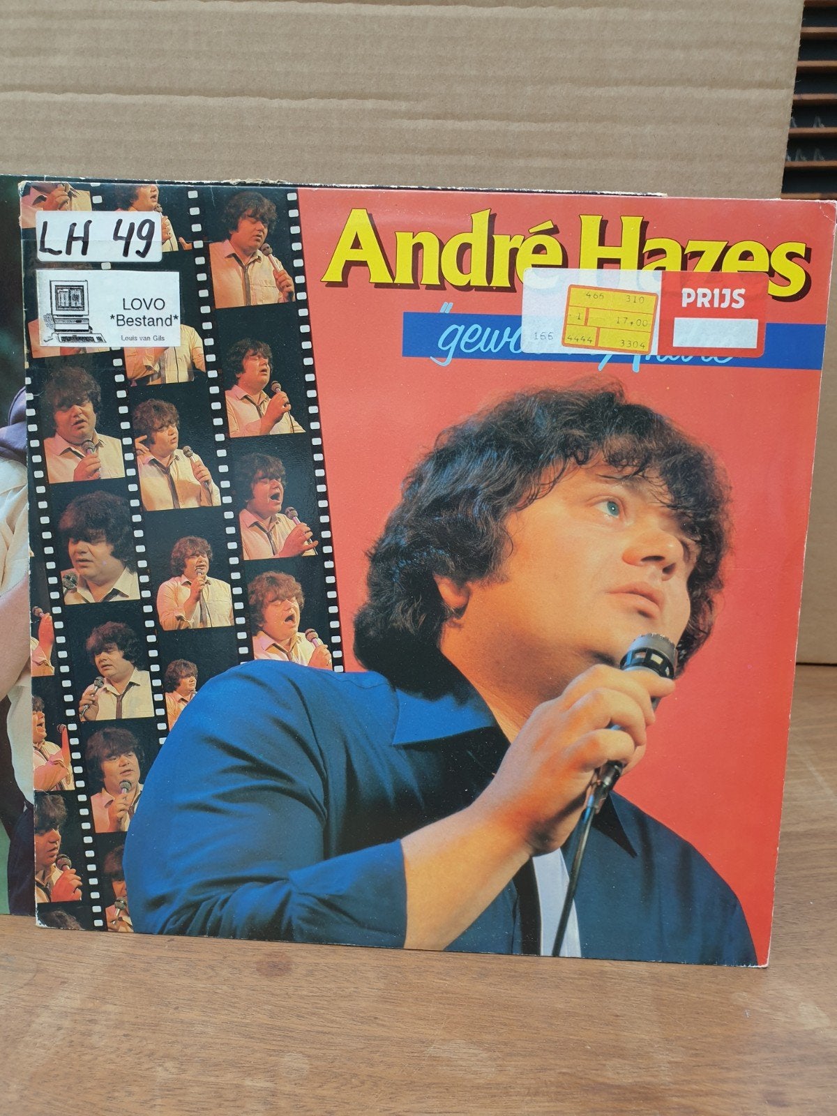 Andre Hazes - " gewoon Andre " (1), LP, Gebruikt, Ophalen of Verzenden, Levenslied of Smartlap