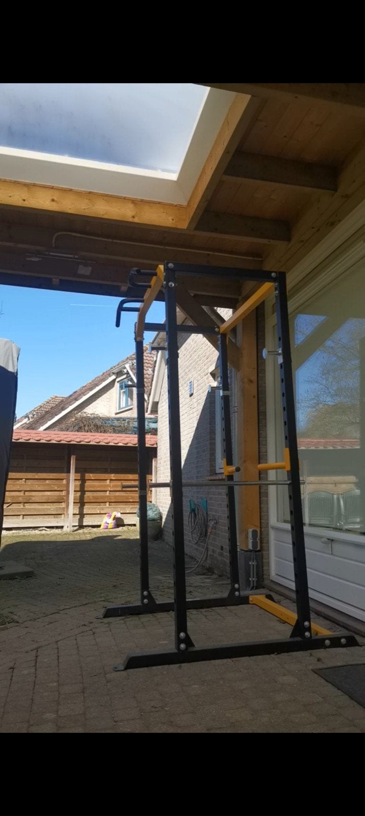 Darwin Krachtstation / Power Rack met lichte roest, Ophalen, Gebruikt, Krachtstation