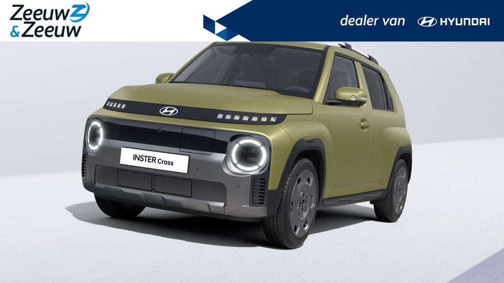 Hyundai INSTER Cross Cross Sky Plus 49 kWh | 0,99% RENTE MOG, Auto's, Hyundai, 12 maanden, Stof, 116 pk, Nieuw