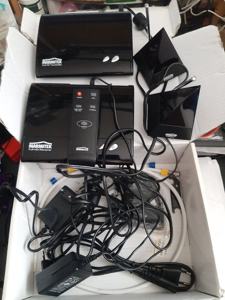 Marmitek Gigaview GV820 wireless HDMI set, Ophalen of Verzenden, Gebruikt, Minder dan 2 meter, HDMI-kabel