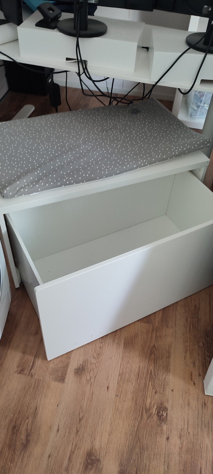 smastad speelgoedkist met bank ikea, Ophalen, Gebruikt