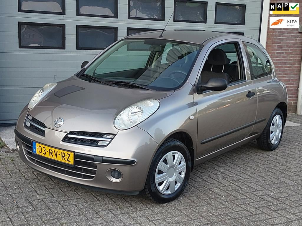 Nissan Micra 1.2 Otazu 2005 Airco NW APK, Voorwielaandrijving, Stof, Gebruikt, 4 cilinders