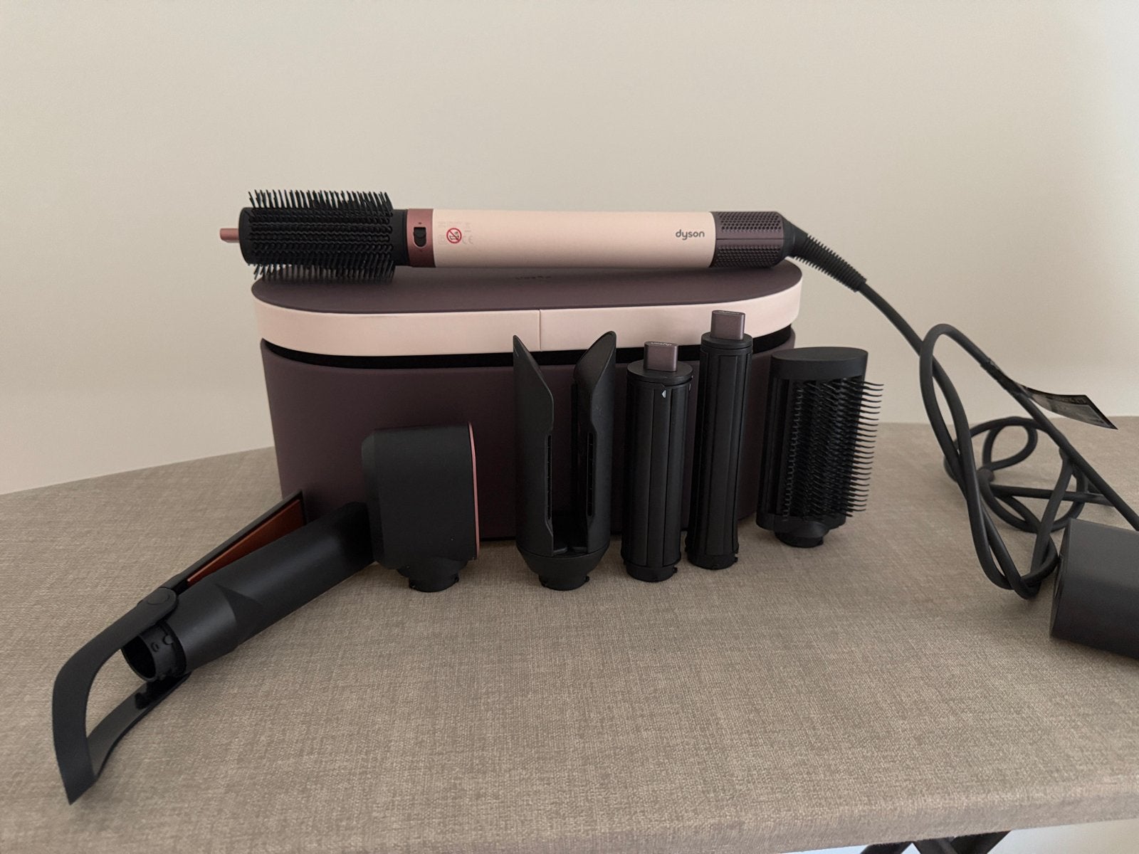 Dyson co anda + extra opzetstuk, Ophalen of Verzenden, Zo goed als nieuw, Föhn of Haardroger