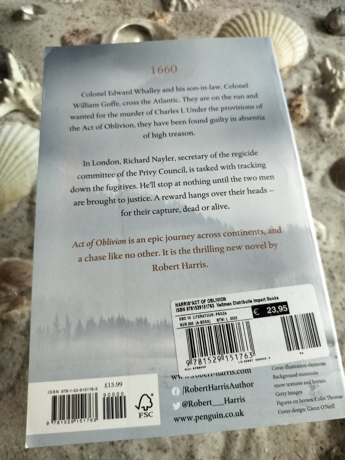 Robert Harris - Act of Oblivion - English, Verzenden, Zo goed als nieuw