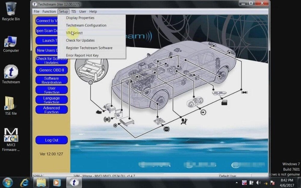 TechStream scanner MiniVCI Toyota Lexus, Ophalen of Verzenden, Nieuw