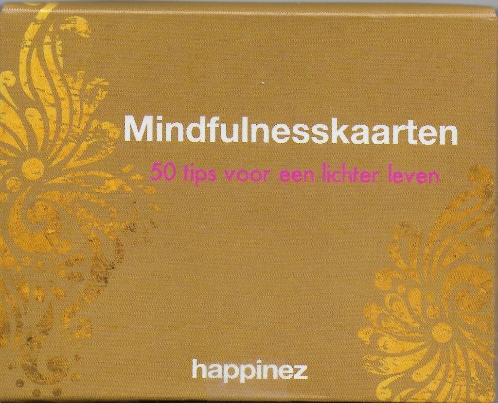 25 mindfulnesskaarten - 50 tips voor een lichter leven, Ophalen of Verzenden, Zo goed als nieuw, Overige onderwerpen, Achtergrond en Informatie