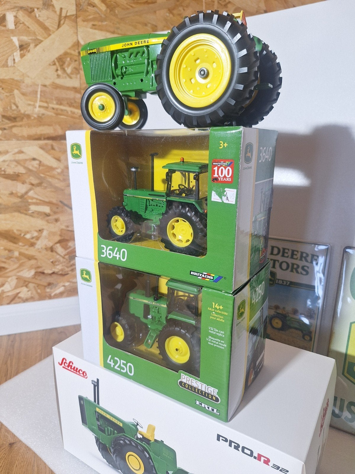 John Deere Tractor Modellen en Borden Collectie, Overige merken, Auto, 1:32 tot 1:50, Ophalen of Verzenden