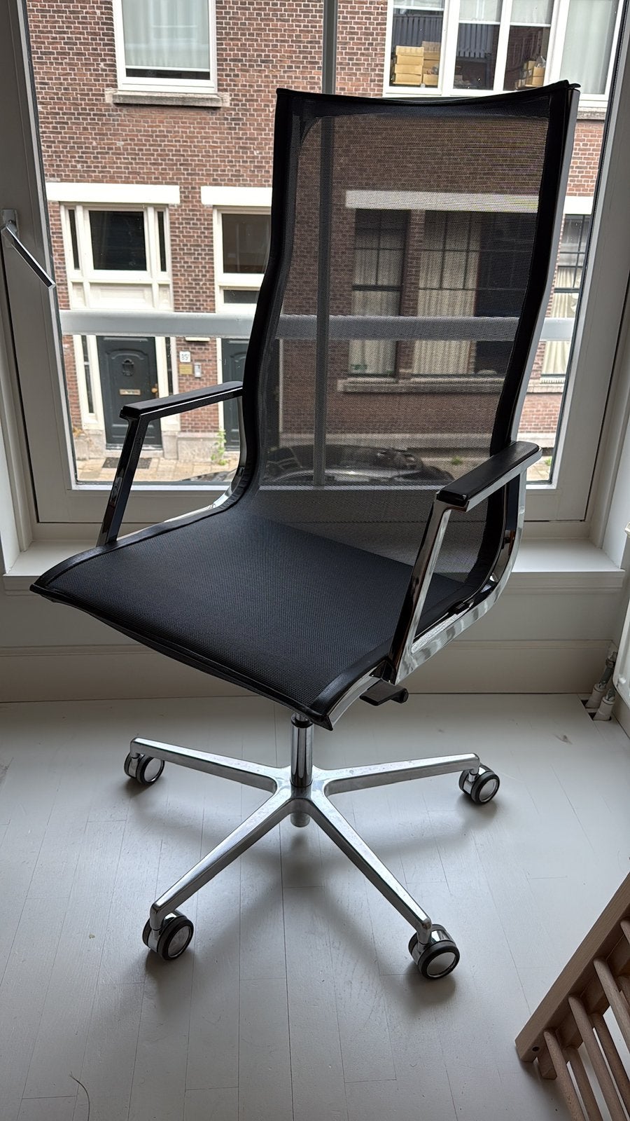 Bureaustoel, Ophalen, Zo goed als nieuw, Zwart