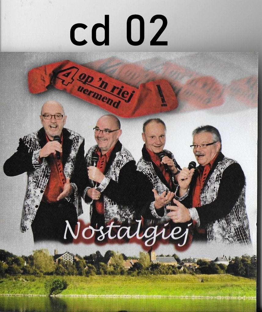 Cd 02 nostalgiej 4 op 'n riej uermend ( urmond ), Cd's en Dvd's, Cd's | Overige Cd's, Ophalen of Verzenden, Zo goed als nieuw