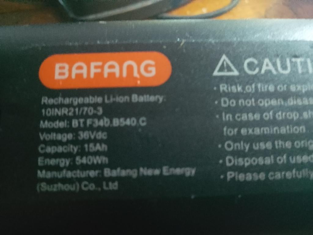 Fietsbattarij bafang te koop, Ophalen of Verzenden
