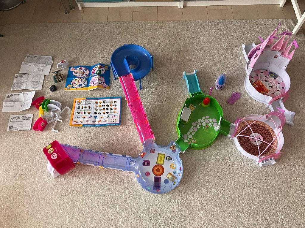 Zhu Zhu Pets Speelset + Hamster 6 euro voor alles samen!, Ophalen of Verzenden, Gebruikt