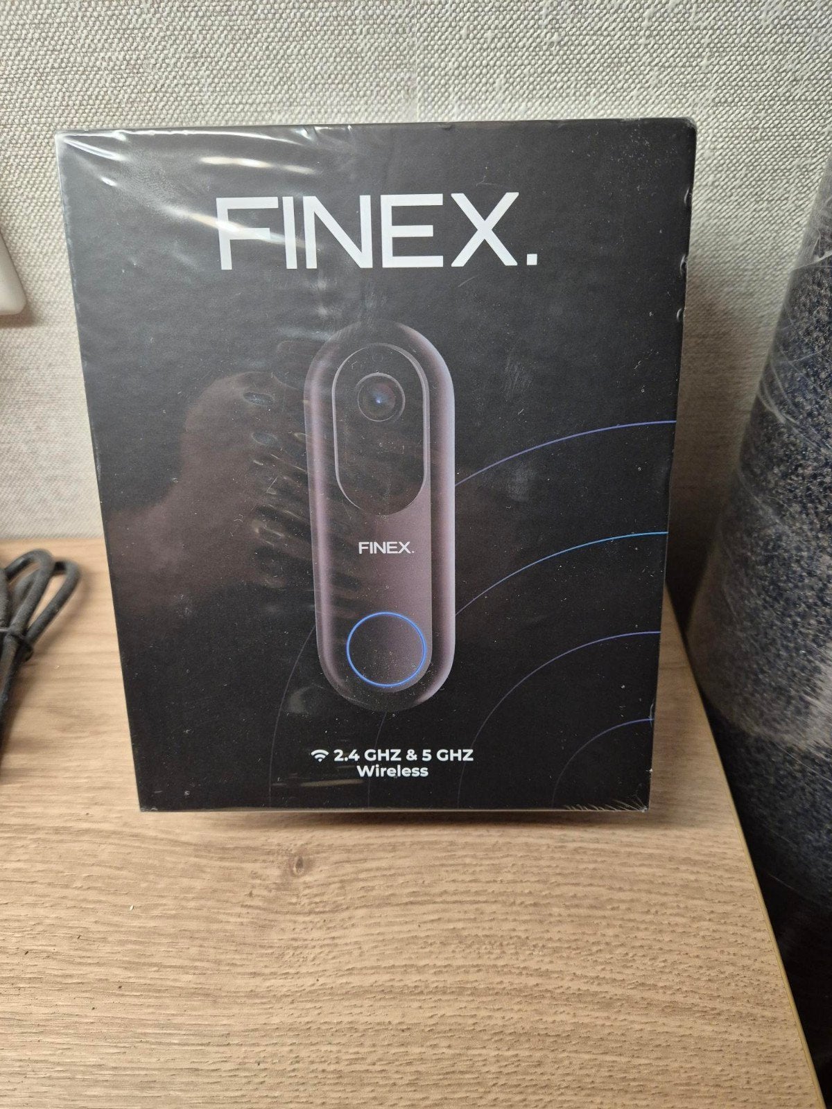 Finex Video Deurbel V2 - Draadloos met Camera, Ophalen, Ingebouwde camera, Nieuw, Draadloos