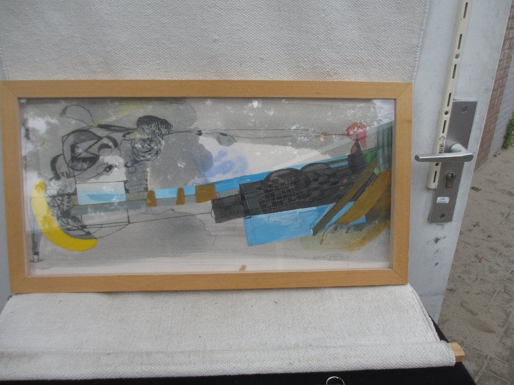 Abstract werk Arnold van Griensven 1997, Ophalen of Verzenden