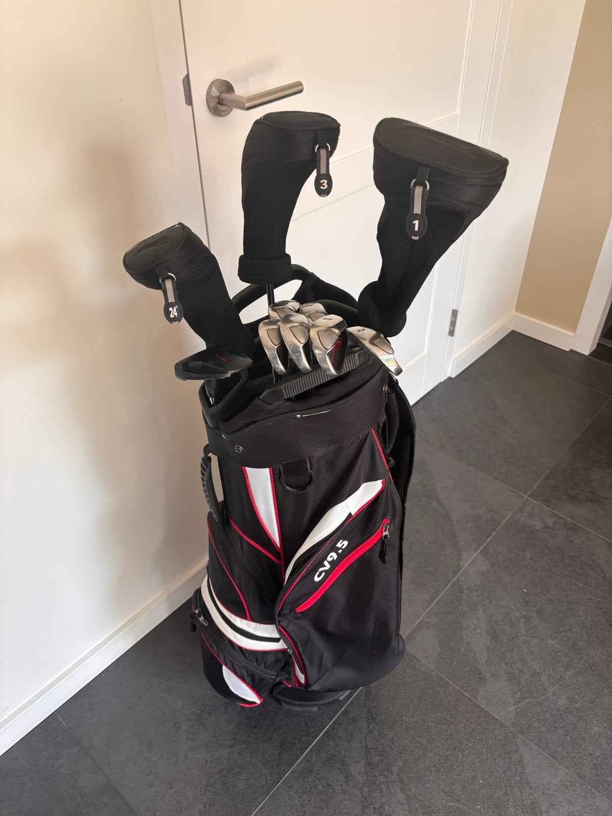 Complete golfset met tas, Sport en Fitness, Golf, Ophalen, Gebruikt, Set, Overige merken
