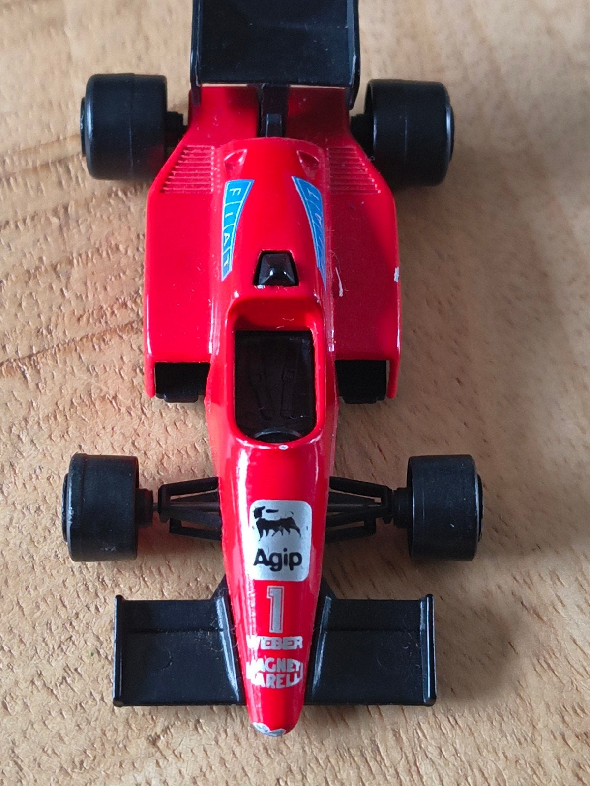 rode formule 1 FERRARI MAJORETTE 1/55 NUMMER 282, Ophalen, Zo goed als nieuw, Auto