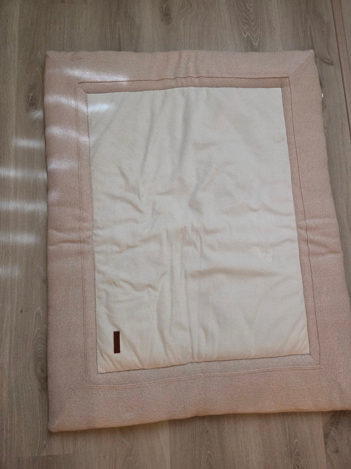 Boxkleed Sparkle goud-ivoor mêlee - 75x95, Ophalen of Verzenden, Zo goed als nieuw