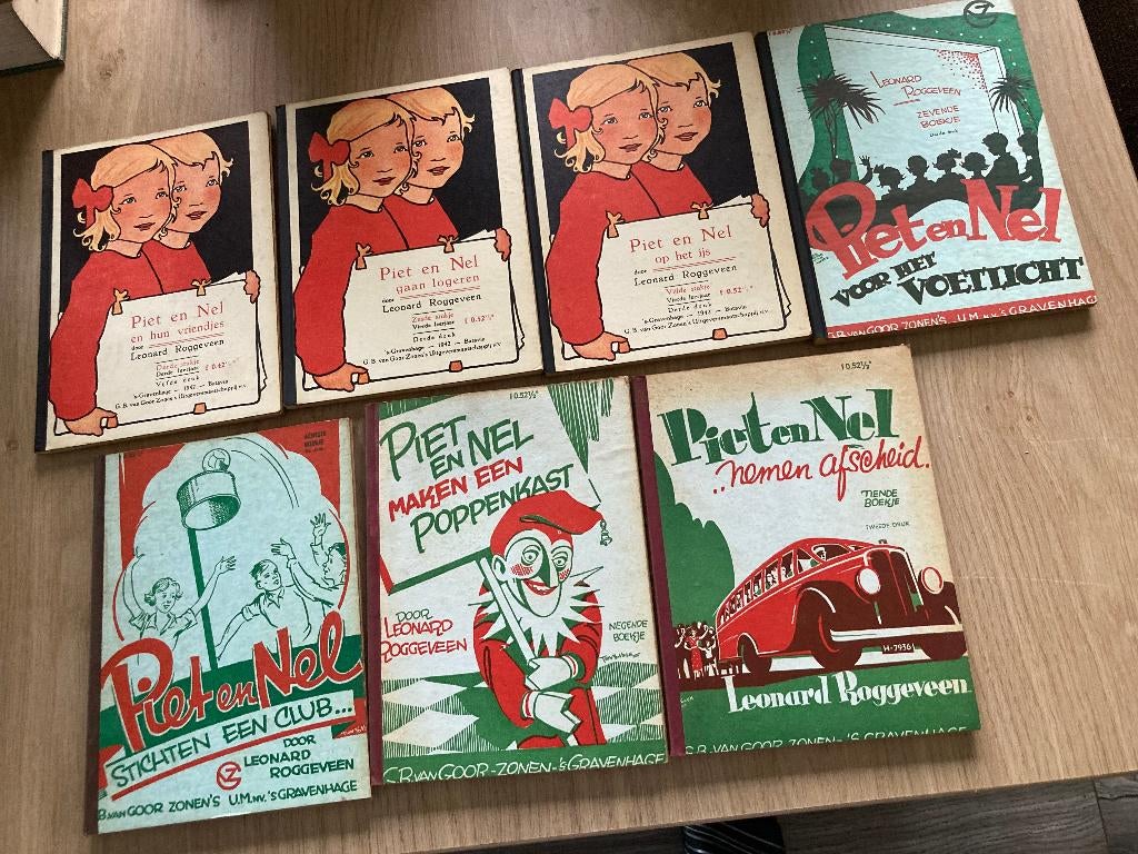 7 boeken Leonard Roggeveen, Boeken, Ophalen of Verzenden, Gelezen, Fictie algemeen