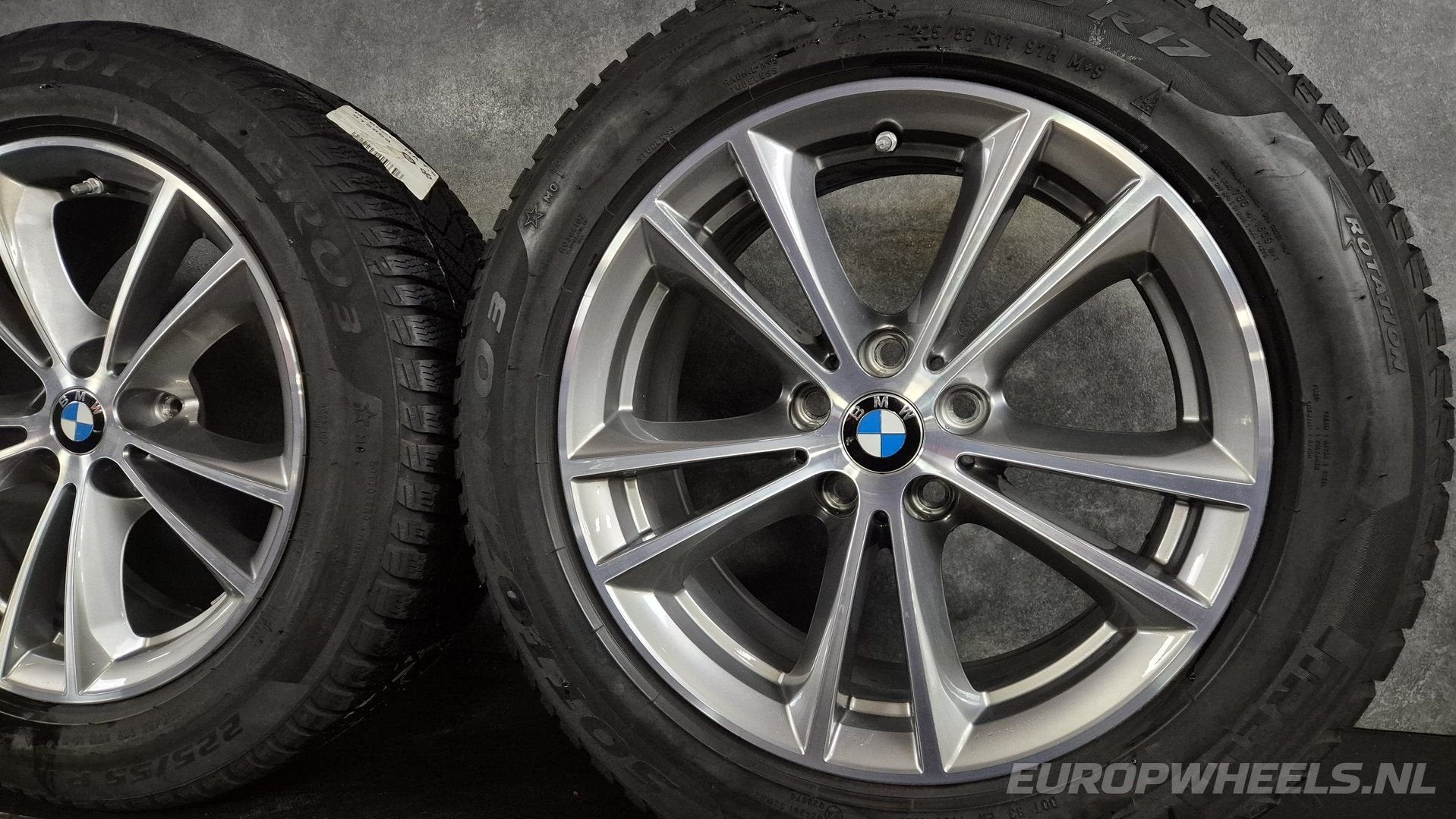 17 inch BMW velgen 5 Serie G30 G31 631 G26 winterbanden, Gebruikt, -, -, Banden en Velgen