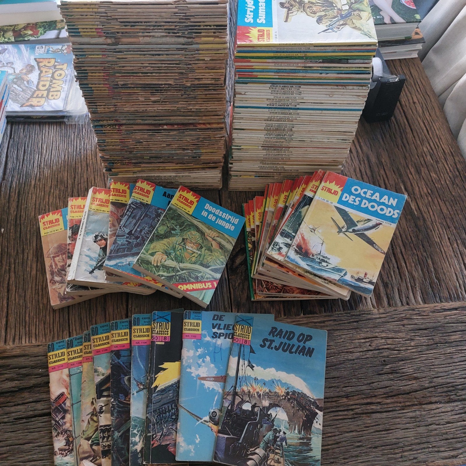 Verzameling serie Strijd Classics 173 x oorlog vanaf  1964, Boeken, Complete serie of reeks, Ophalen of Verzenden, Gelezen