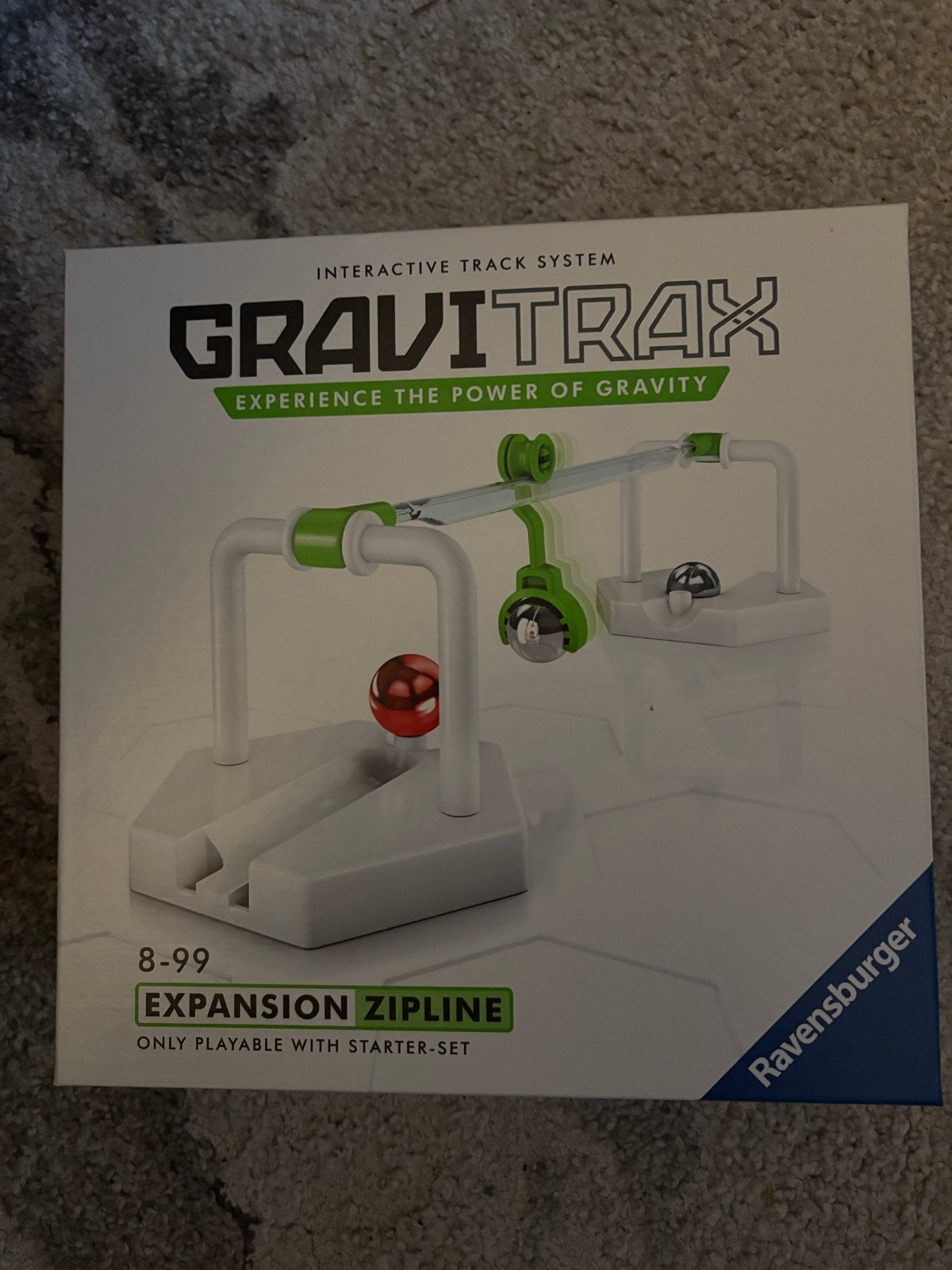 GraviTrax Expansion Zipline - Uitbreidingsset, Kinderen en Baby's, Speelgoed | Educatief en Creatief, Ophalen of Verzenden, Zo goed als nieuw