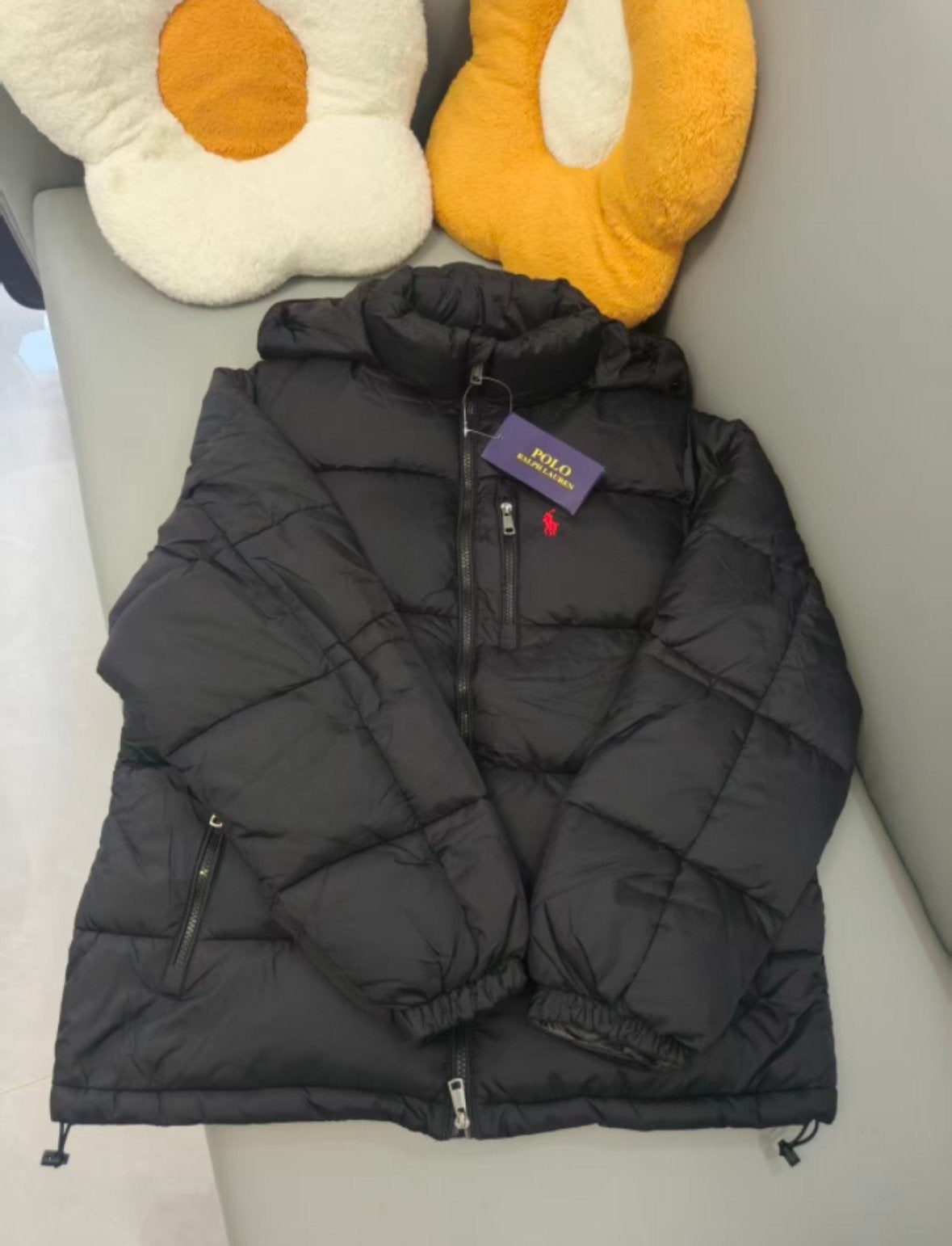Ralph lauren winter jas maat m, Maat 48/50 (M), Zwart, Ralph Lauren, Nieuw