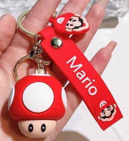 Sleutelhanger Toad uit Super Mario - nieuw, Ophalen of Verzenden, Nieuw, Knuffel of Figuurtje