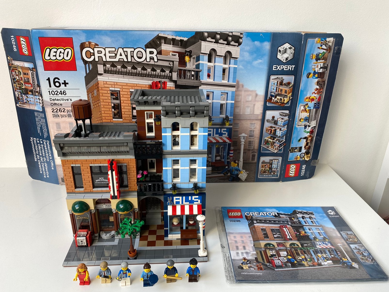 Lego Modular 10246 Detective's Office compleet, Kinderen en Baby's, Speelgoed | Duplo en Lego, Zo goed als nieuw, Lego, Complete set