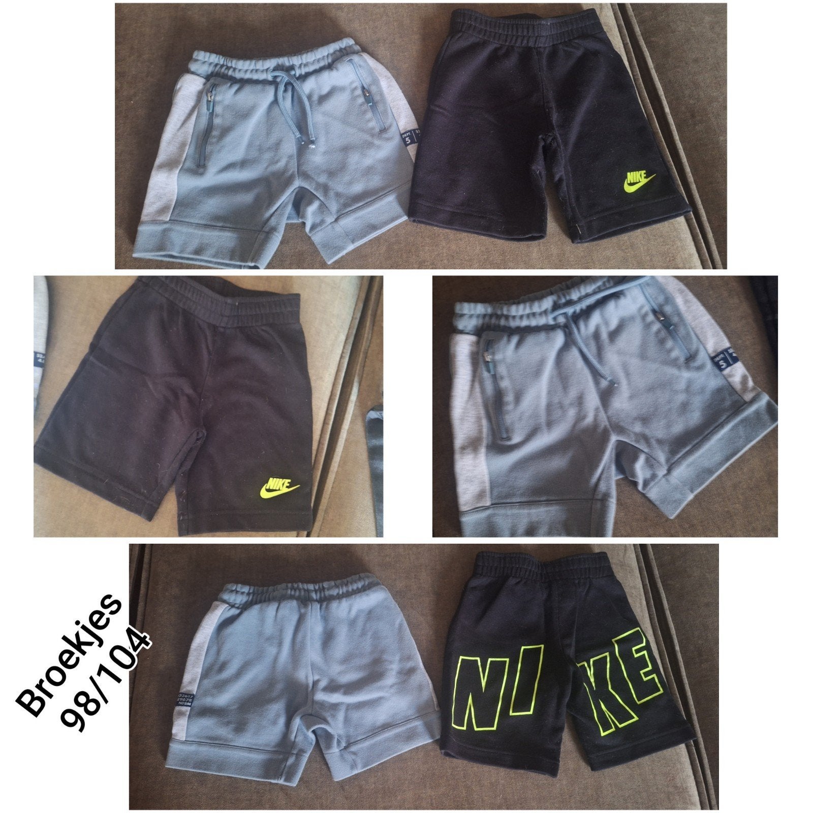 Broekjes Maat 98/104 - Set van 2, Kinderen en Baby's, Kinderkleding | Maat 98, Gebruikt, Nike, Jongen, Ophalen