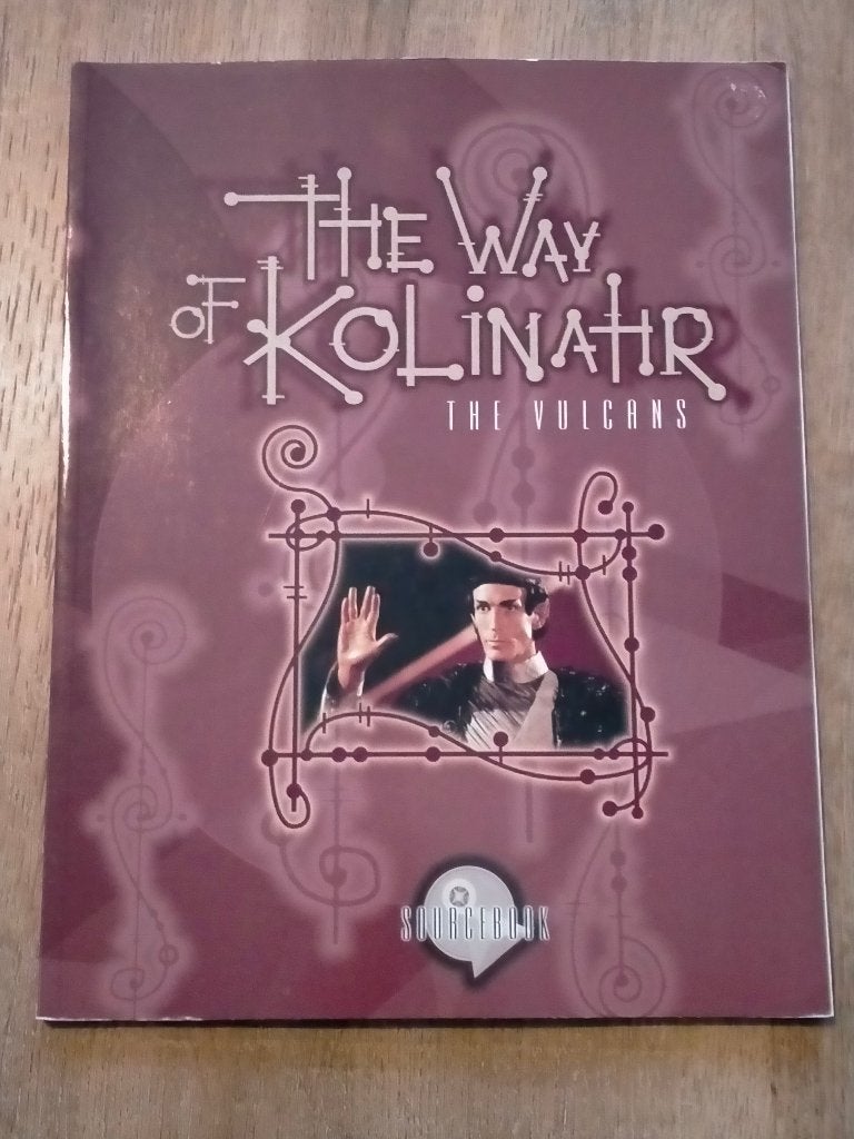 The way of Kolinahr the Vulcans Star Trek Sourcebook, Verzamelen, Ophalen of Verzenden, Gebruikt, Overige typen