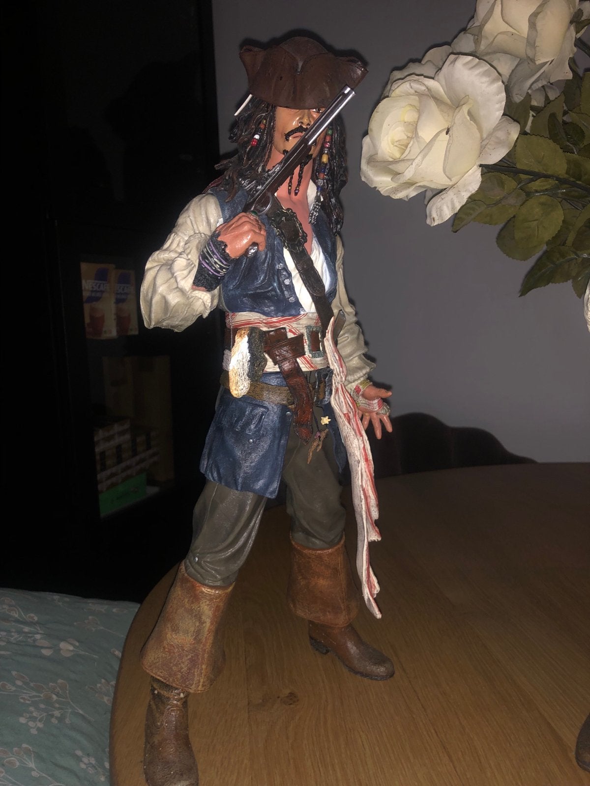 Jack Sparrow Pirates of the Caribbean NECA 18 inch figure, Ophalen of Verzenden, Zo goed als nieuw