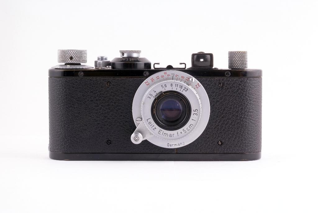 Leica standard black + 5cm 3.5 Elmar – 2 jaar garantie, Audio, Tv en Foto, Fotocamera's Analoog, Nieuw, Compact, Leica, Ophalen of Verzenden