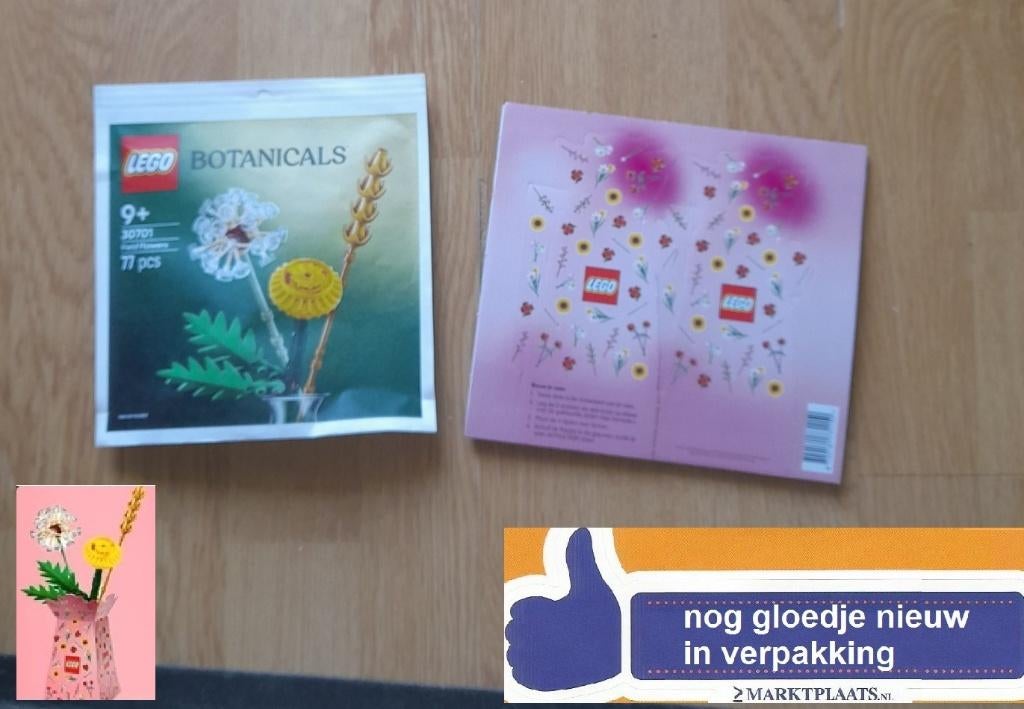 lego botanical field flowers (30701), Overige thema's, Ongeopend/sealed, Lego, Nieuw