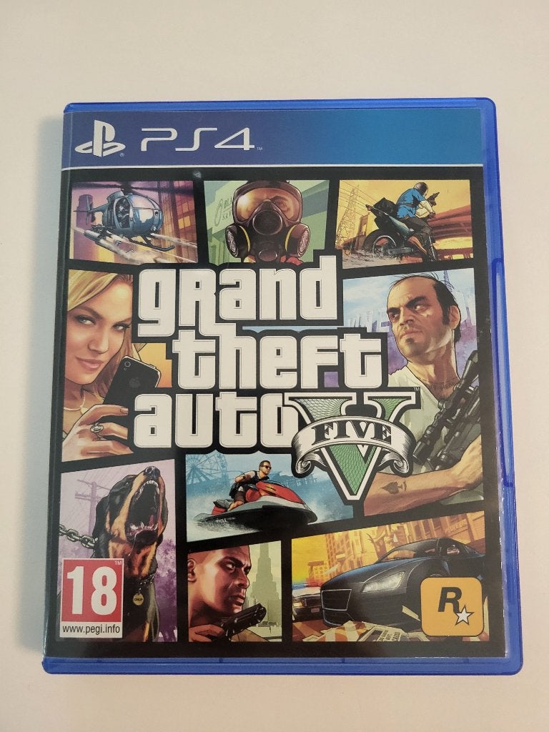 GTA V - PS4 Game, Spelcomputers en Games, Avontuur en Actie, Online, Vanaf 18 jaar, Verzenden