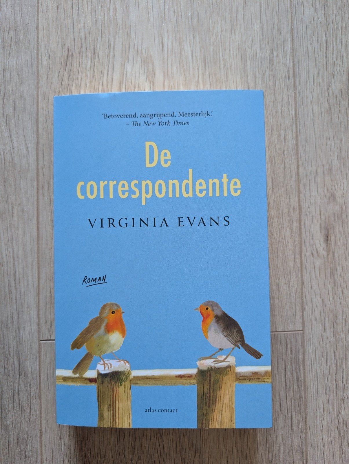 De correspondente - Virginia Evans, Ophalen of Verzenden, Zo goed als nieuw, Virginia Evans, Amerika