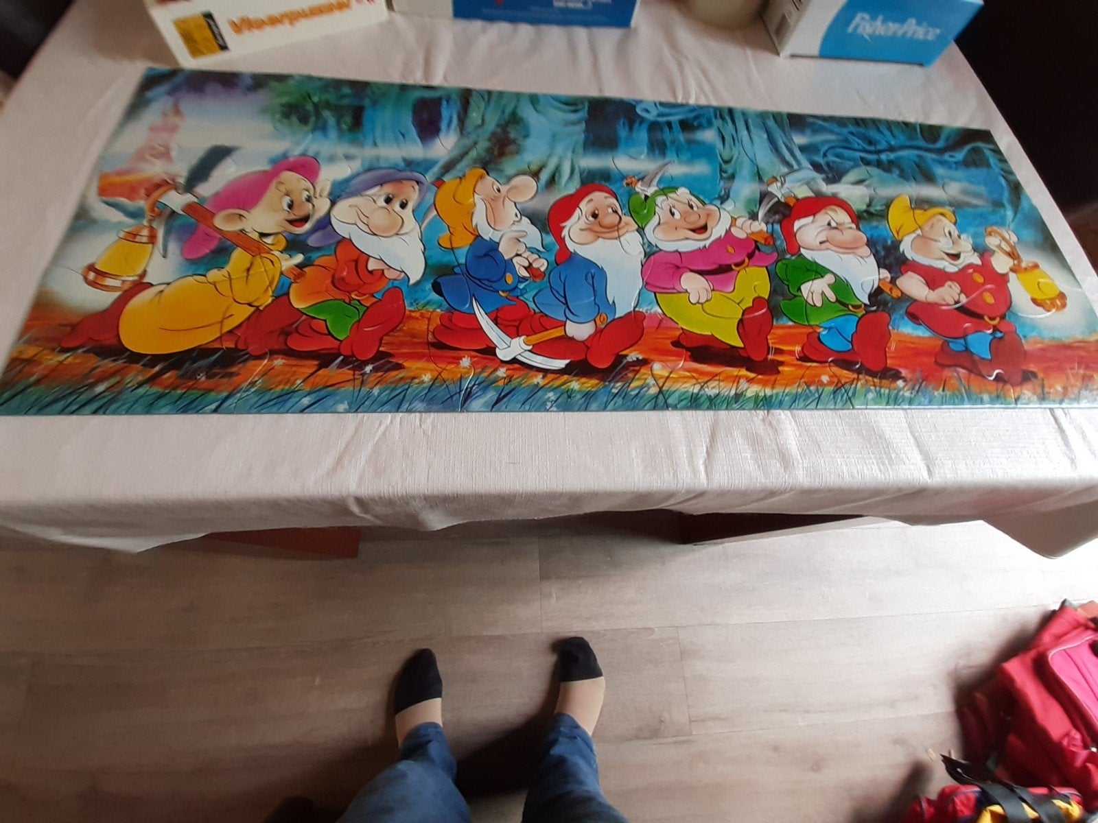 vloerpuzzle, Ophalen of Verzenden, 10 tot 50 stukjes, Zo goed als nieuw, 2 tot 4 jaar