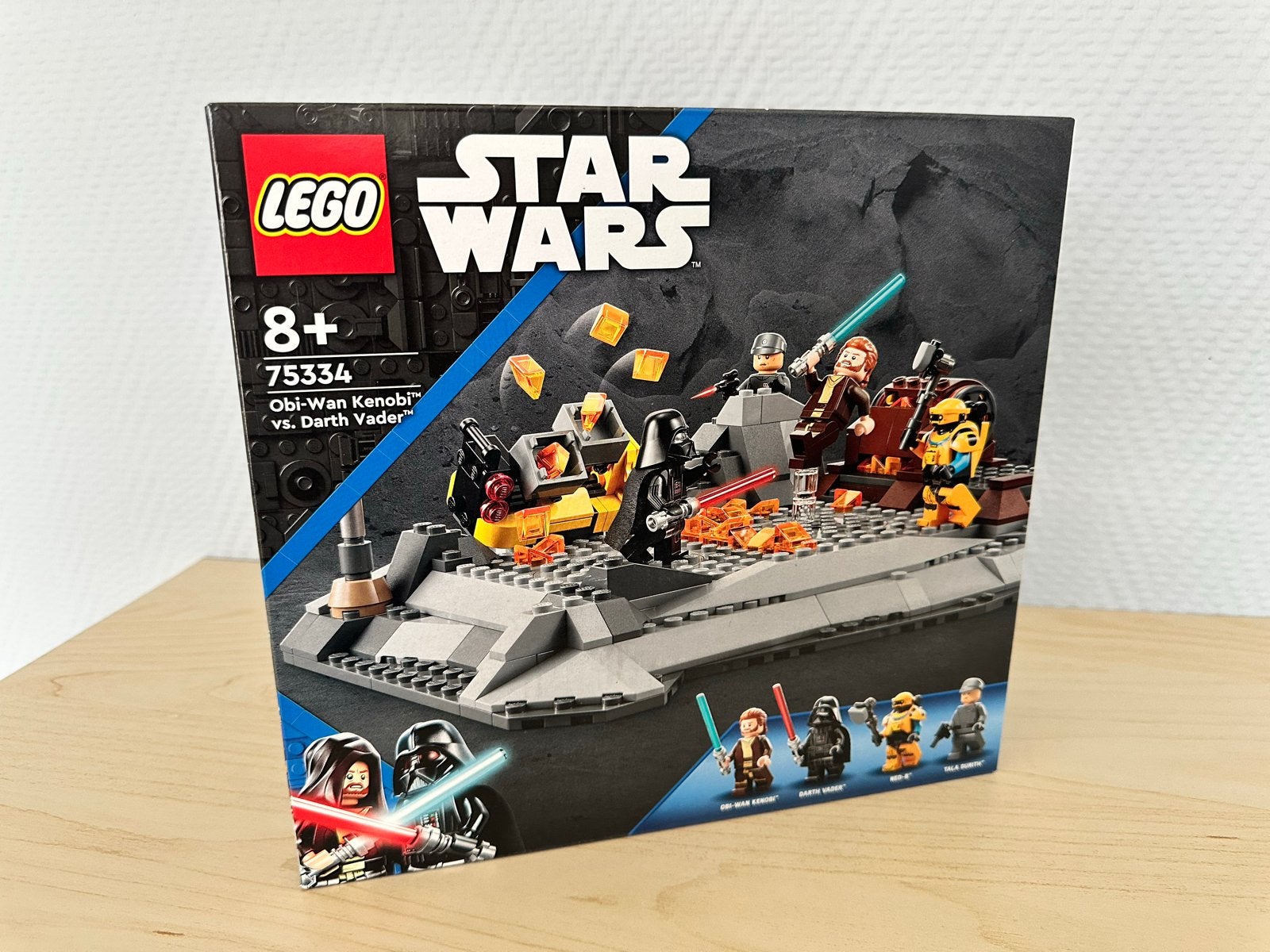 LEGO Star Wars 75334 Obi-Wan Kenobi vs. Darth Vader, Star Wars, Lego, Nieuw, Ophalen of Verzenden