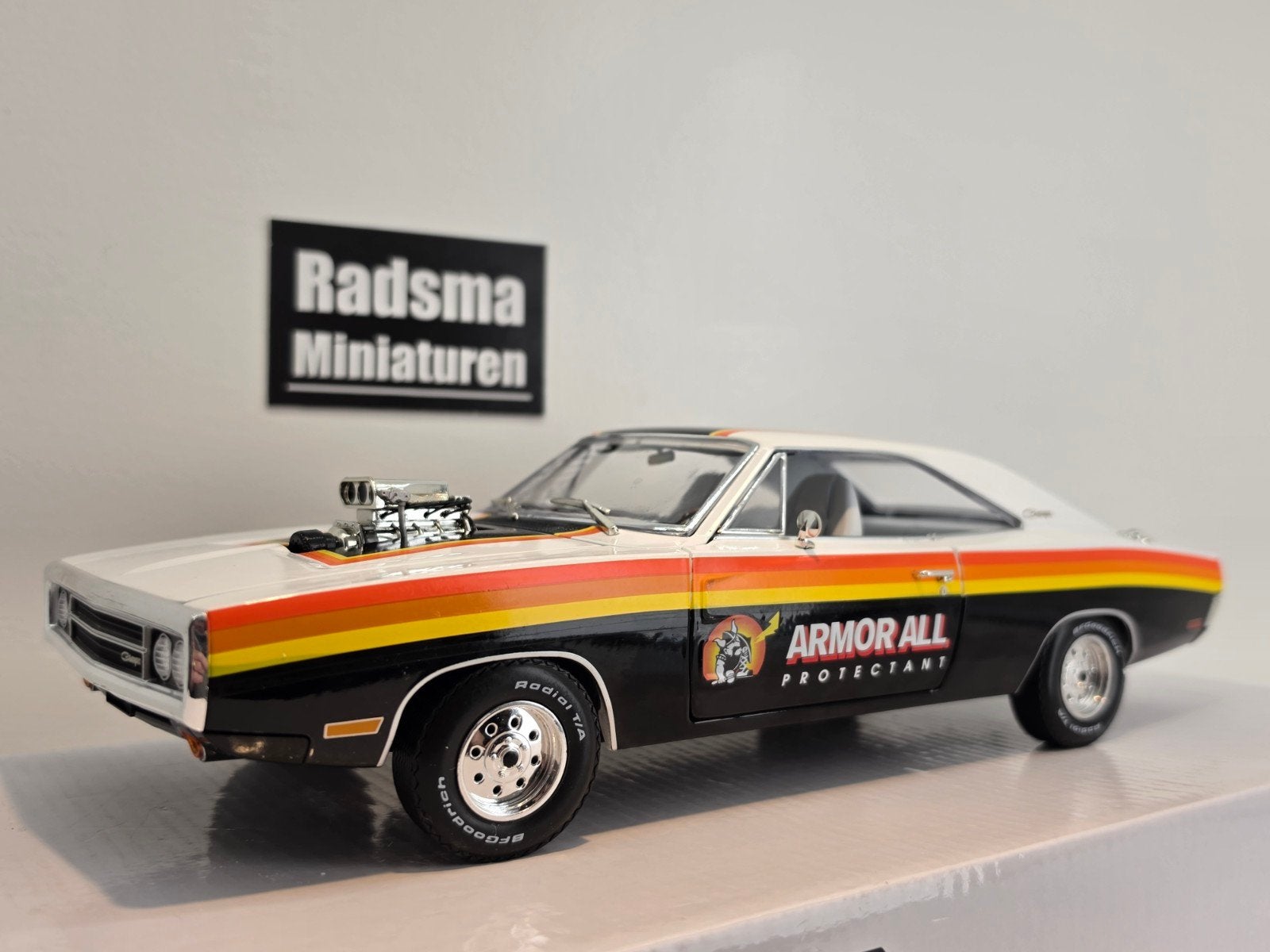 Dodge Charger 1970 “Armor All Protectant” - 1:18 Greenlight, Auto, Nieuw, Ophalen of Verzenden, Greenlight Artisan.