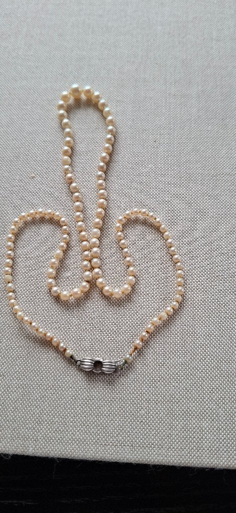 Prachtige vintage Balamuty ketting met 925 sluiting, Ophalen of Verzenden, Gebruikt, Overige kleuren, Zilver