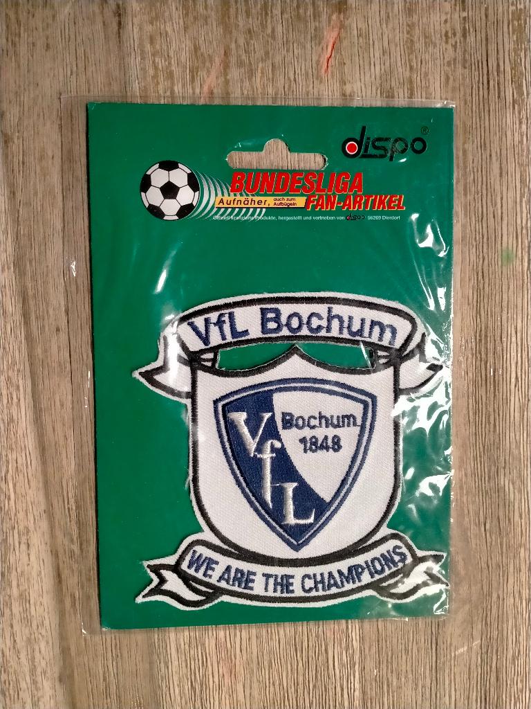 VFL Bochum 1848 voetbal patch embleem kleding Duitsland 2, Verzamelen, Ophalen of Verzenden, Nieuw, Buitenlandse clubs, Overige typen
