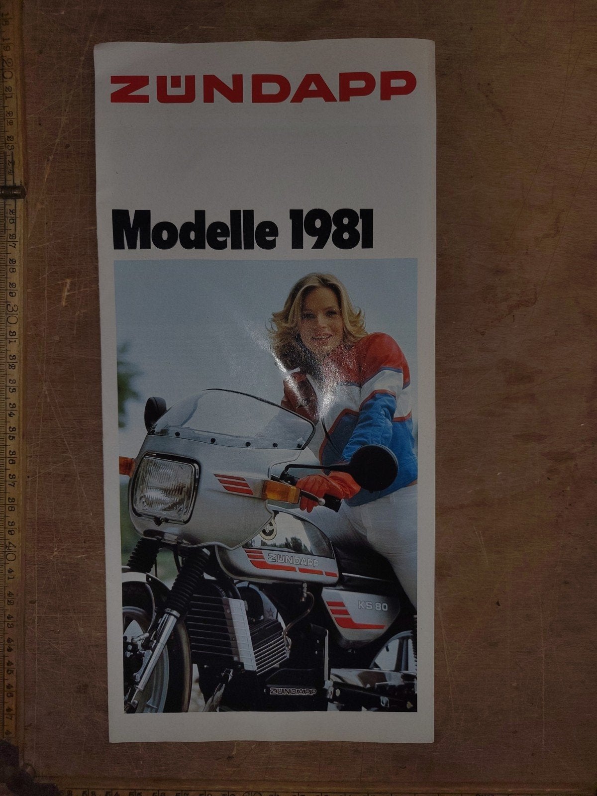 Zündapp Brochure 1981, Ophalen of Verzenden