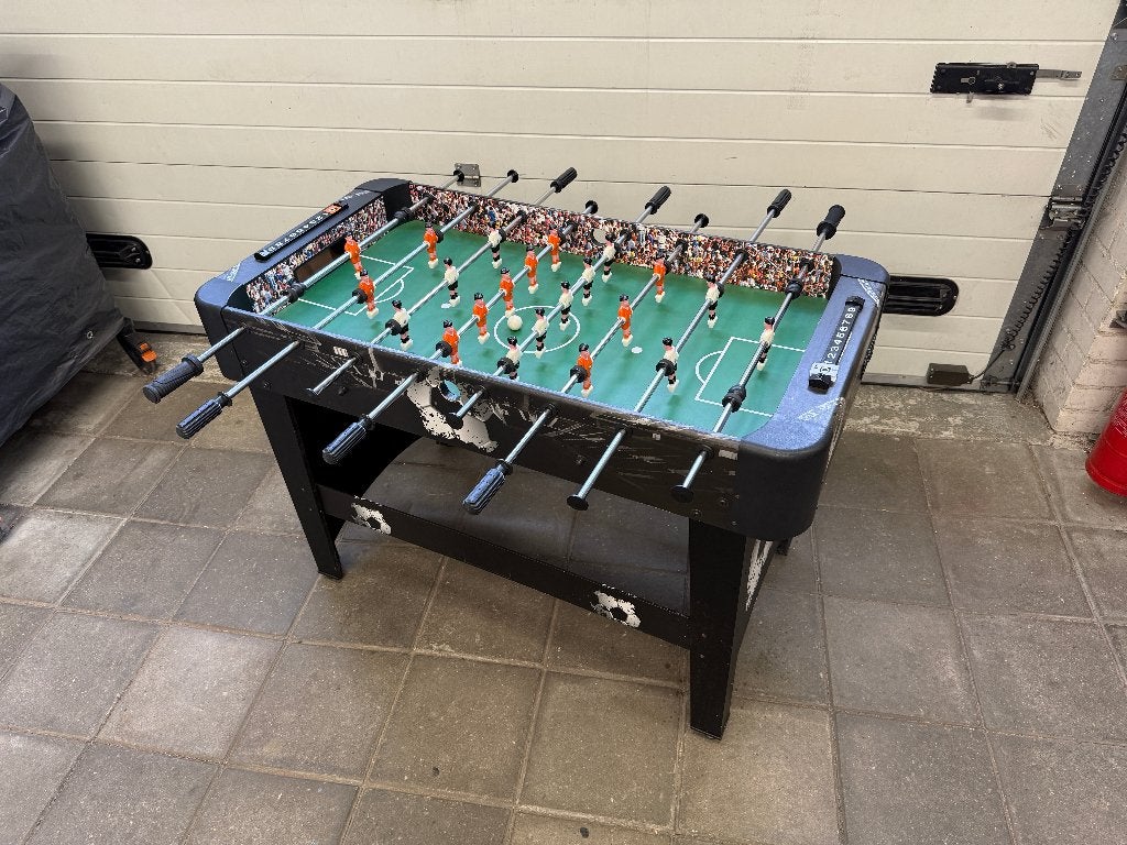 Voetbaltafel tafelvoetbalspel voetbalspel tafelvoetbal, Ophalen, Gebruikt