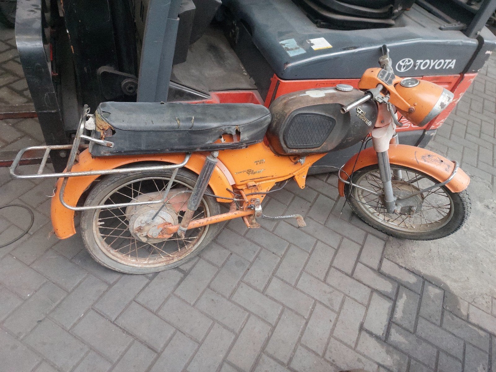Kreidler TM 1971 rollend frame - opknapper, Fietsen en Brommers, Brommers | Kreidler, Ophalen, Gebruikt