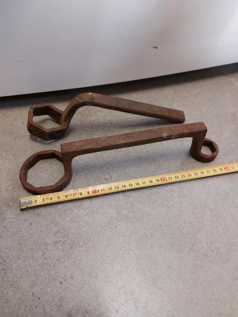 Koets rijtuig wielsleutel wagenwielsleutel, Ophalen of Verzenden